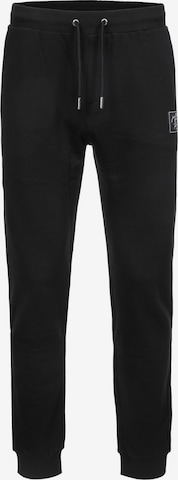 Karl Lagerfeld - Loosefit Calças de desporto '705426' em preto: frente