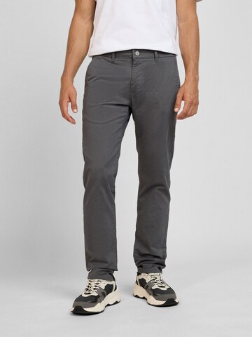 WOTEGA Slimfit Hose 'Glenn' in Grau: Vorderseite