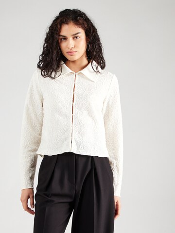 OBJECT Bluse 'BETTY' i hvid: forside