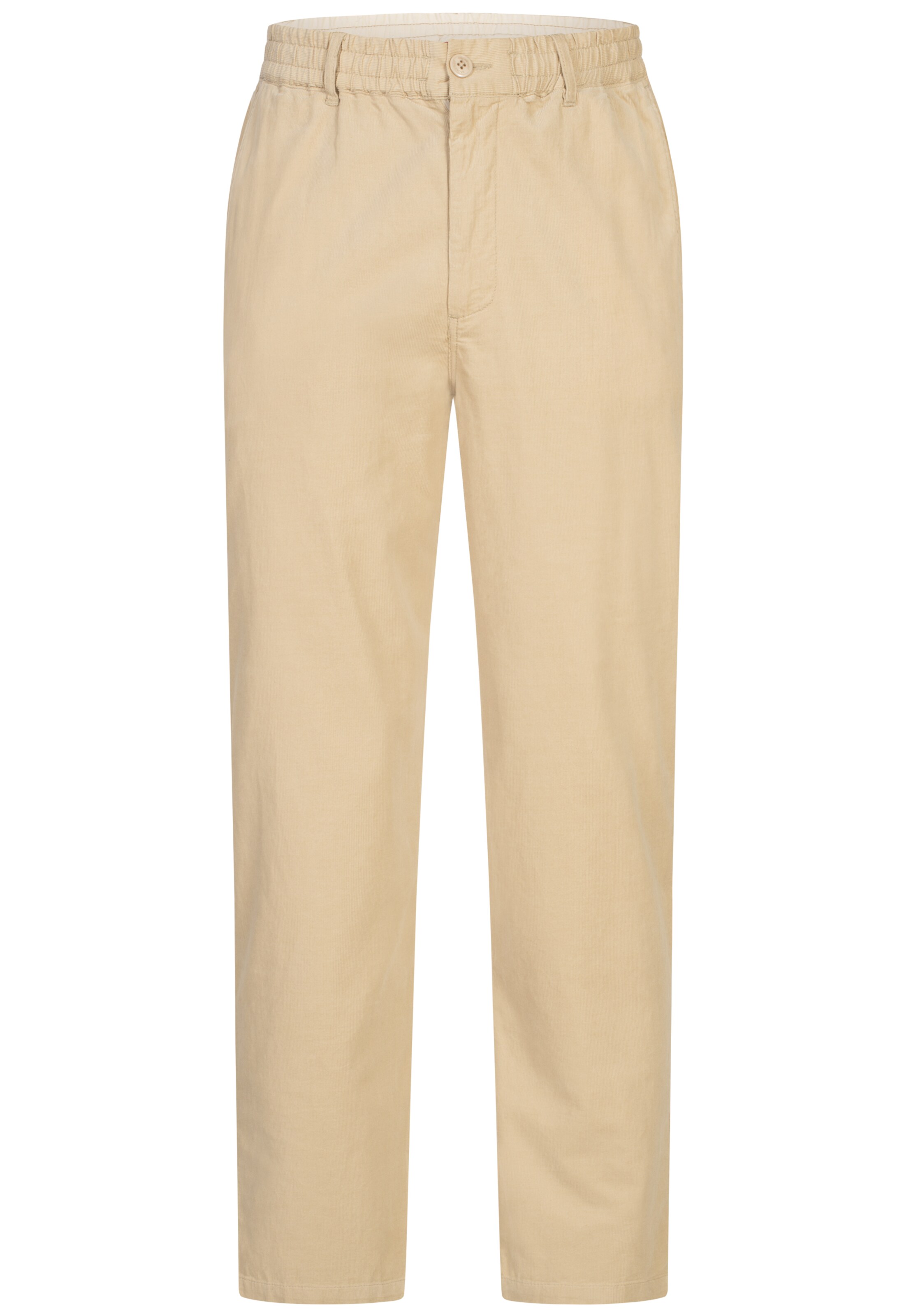 Kronstadt Loosefit Broek 'Arthur' in Beige: voorkant