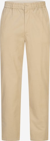 Kronstadt Loosefit Broek 'Arthur' in Beige: voorkant