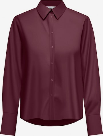 Camicia da donna 'ONLBerit' di ONLY in rosso: frontale