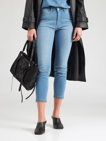 MAC Úzky strih Džínsy 'Dream Chic' - Modrá: predná strana