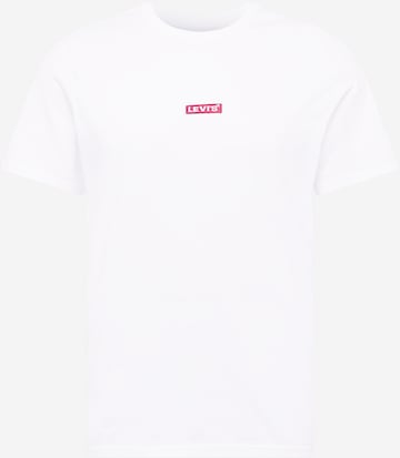 LEVI'S ® - Camisa 'SS Relaxed Baby Tab Tee' em branco: frente