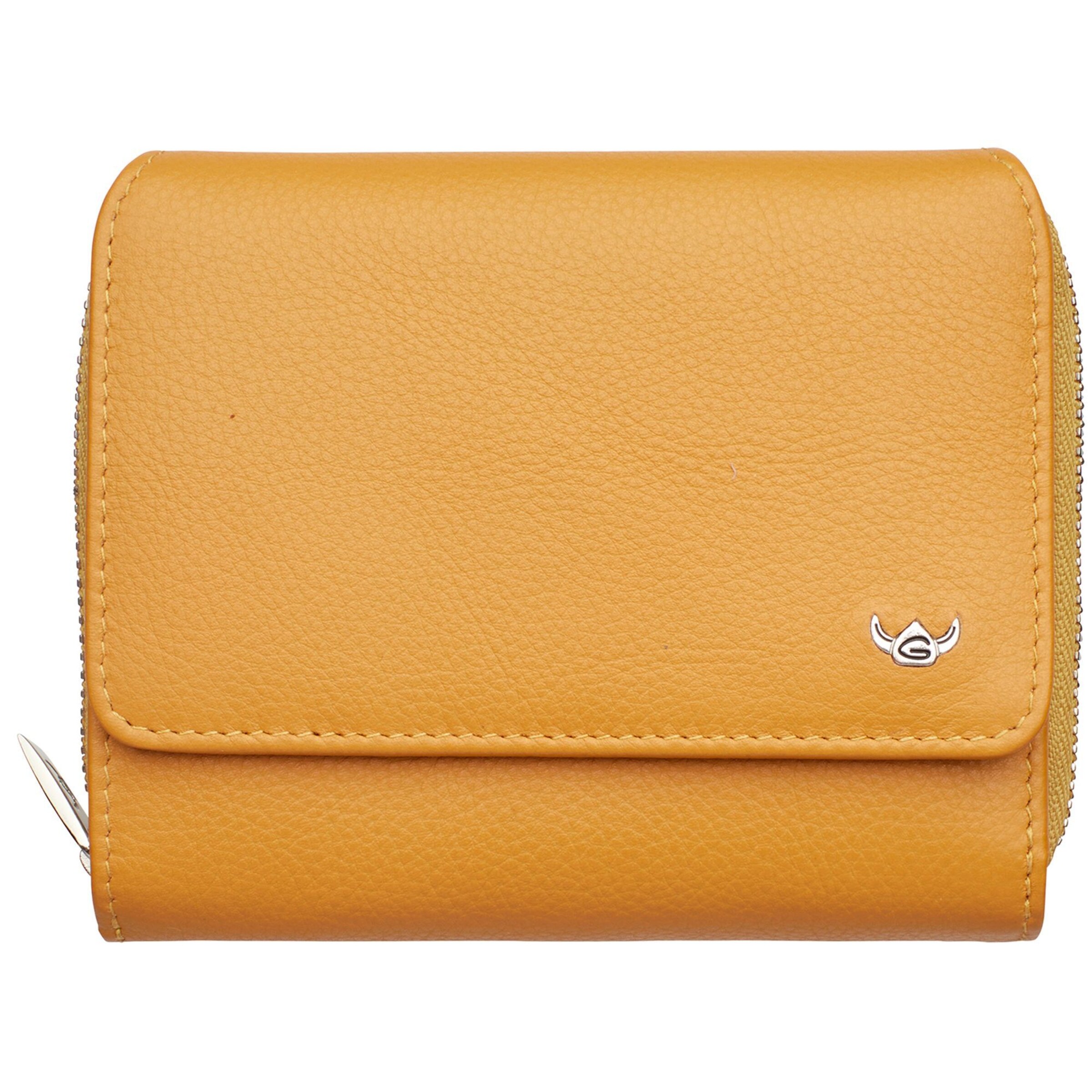 GOLDEN HEAD Portemonnee 'Madrid' in Geel: voorkant