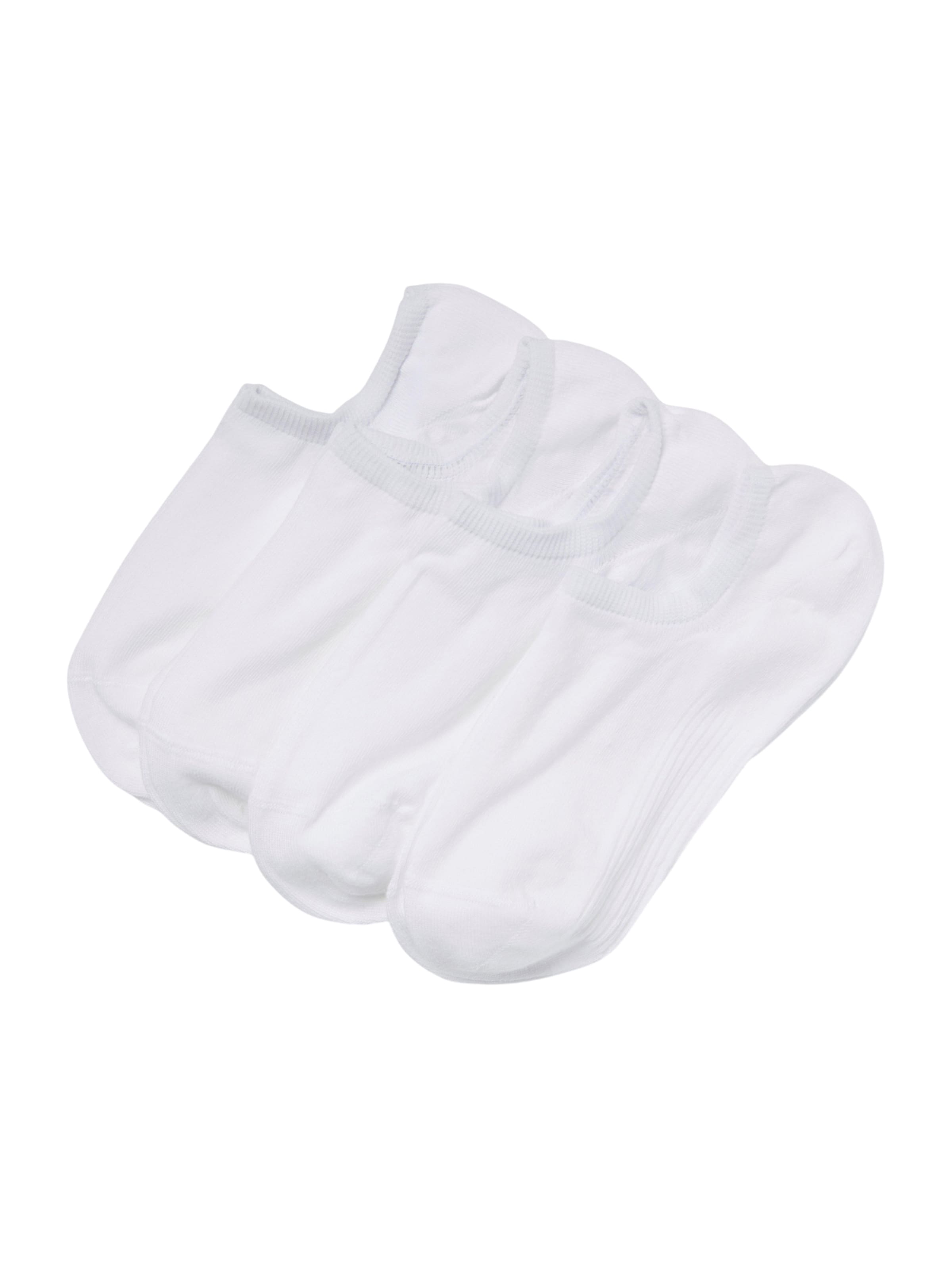 balts Lindex Zeķes pēdiņas: no priekšpuses