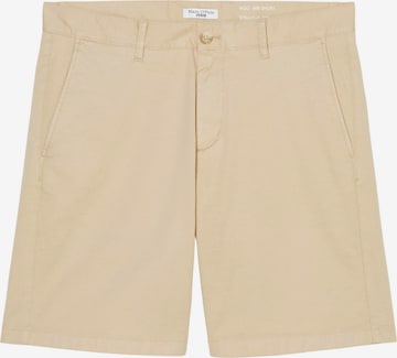 Regular Pantalon chino 'Mik' Marc O'Polo DENIM en beige : devant