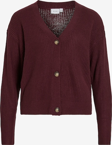 Cardigan 'VIAVELINE' VILA en violet : devant