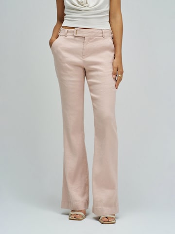 Salsa Jeans Flared ChinoHosen Chino in Pink: Vorderseite
