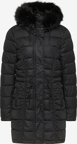 Parka d’hiver DreiMaster Klassik en noir : devant