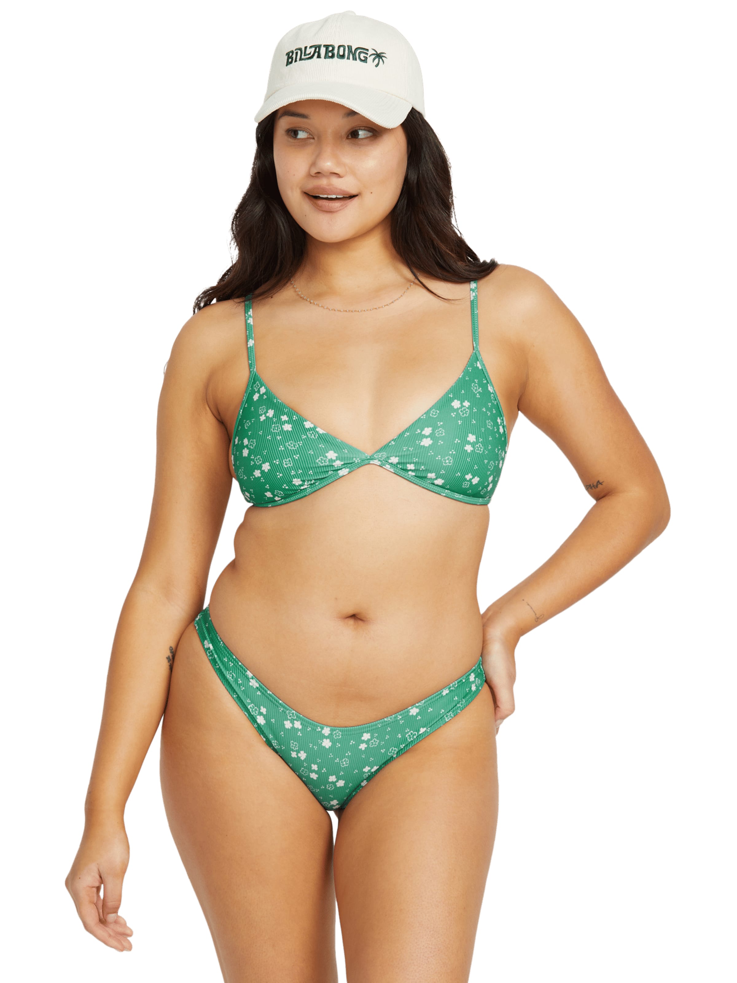 Bas de bikini 'In The Green Hike' BILLABONG en vert : devant