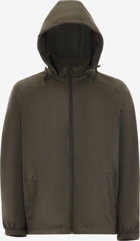 Flyweight Between-Season Jacket in Green: front