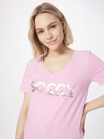 Tricou 'Mary' de la Soccx pe roz