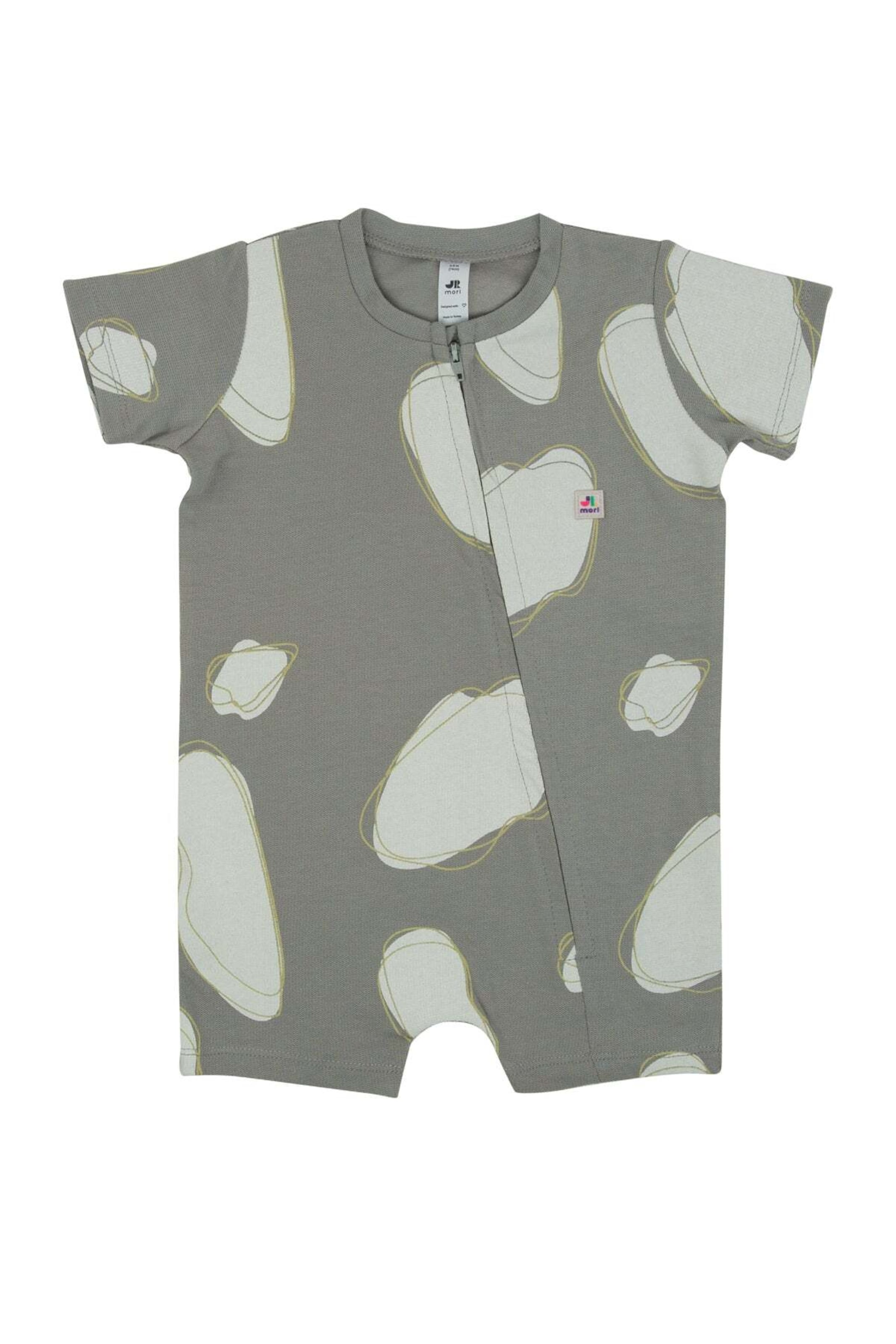 Salopetă de la Jrmori pe gri: față