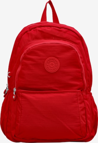 Mindesa Backpack in Red: front