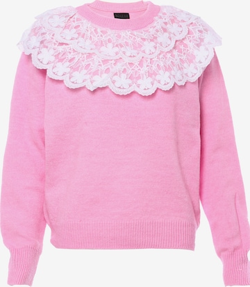 NAEMI Свитер в Ярко-розовый: спереди