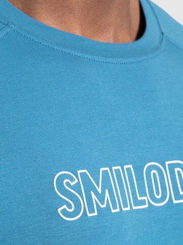 T-Shirt 'Timmy' Smilodox en bleu