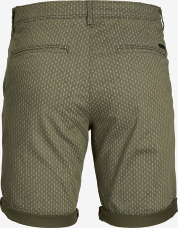 JACK & JONES Regular Chino Pants 'Bowie' in Green