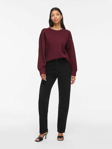 VILA Sweatshirt 'VIVera' in Rood