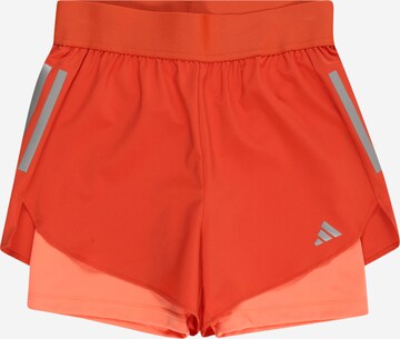 ADIDAS SPORTSWEAR Sportovní kalhoty 'Two-In-One Aeroready ' – červená: přední strana