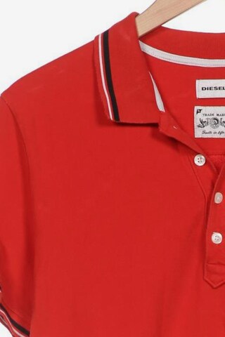 DIESEL Poloshirt L in Rot