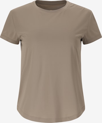 Athlecia Performance Shirt 'Doja' in Brown: front
