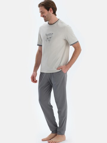 Pyjama long Dagi en gris