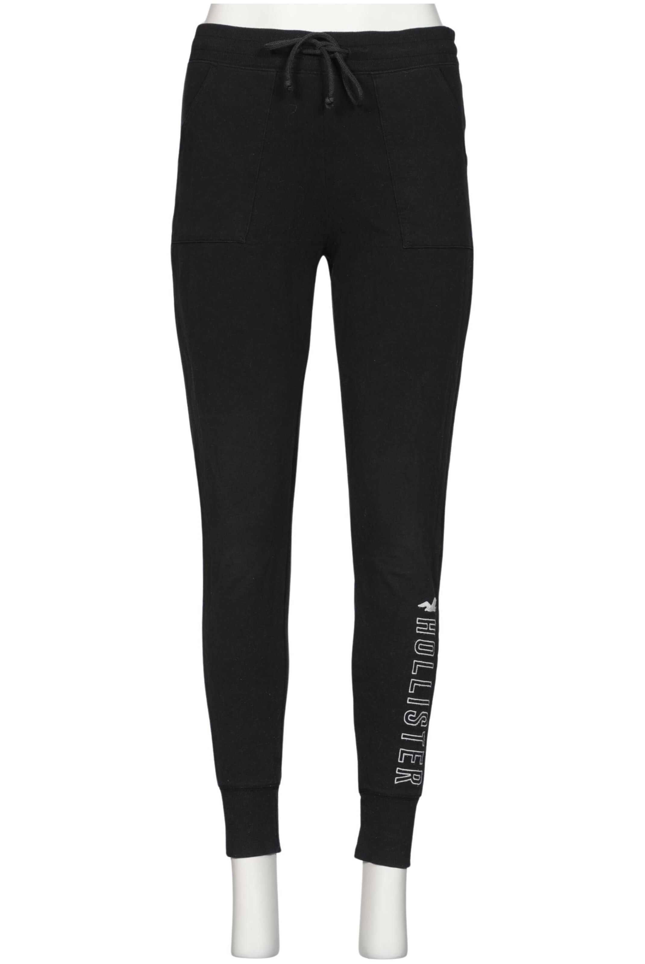 HOLLISTER Pants in M in Black: front