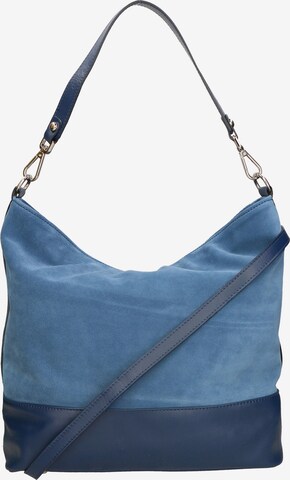 Gave Lux Shoulder Bag in Blue: front
