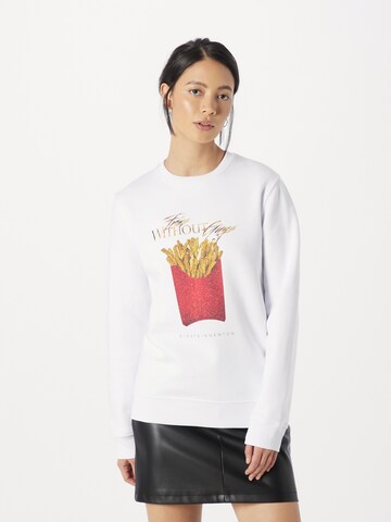 EINSTEIN & NEWTON Sweatshirt 'Klara Geist' i hvid: forside