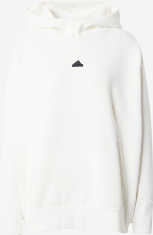 ADIDAS SPORTSWEAR - Camiseta deportiva 'Z.N.E.' en blanco: frente