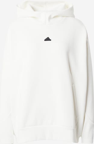 ADIDAS SPORTSWEAR Sport sweatshirt 'Z.N.E.' i vit: framsida