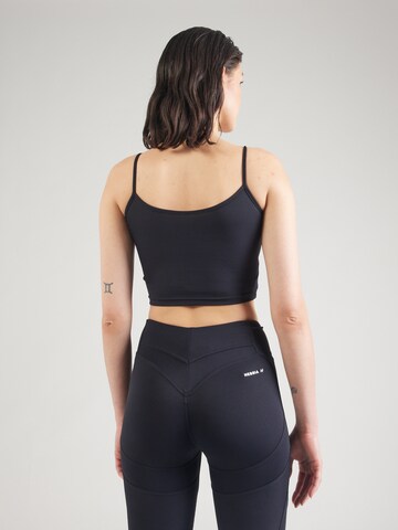 NEBBIA Sporttop in Schwarz