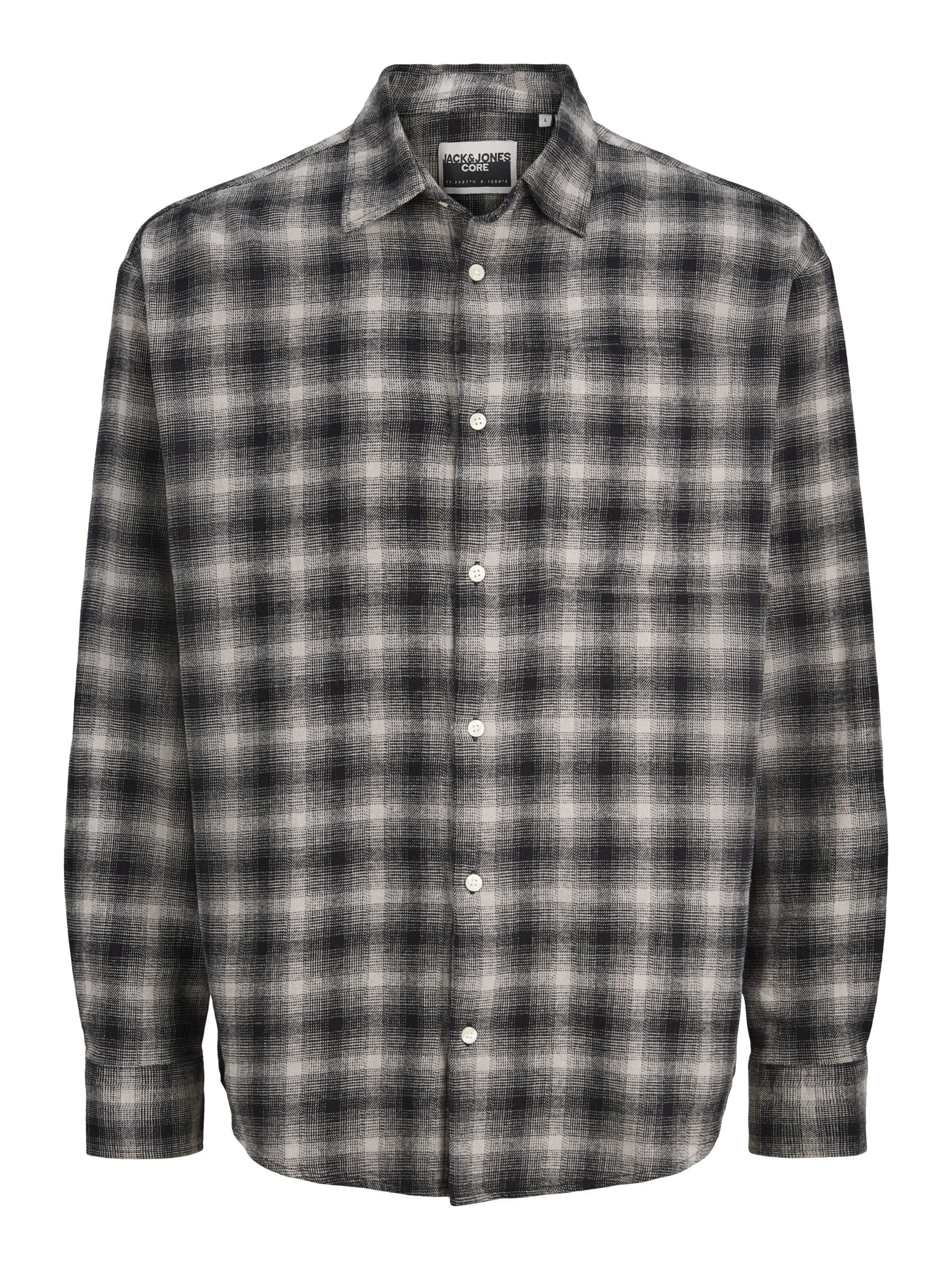 Regular fit Camicia di Jack & Jones Junior in grigio: frontale
