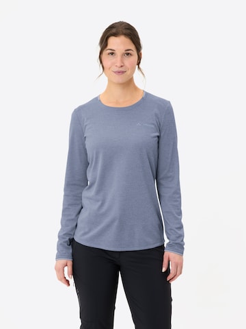 VAUDE Functioneel shirt in Grijs: voorkant