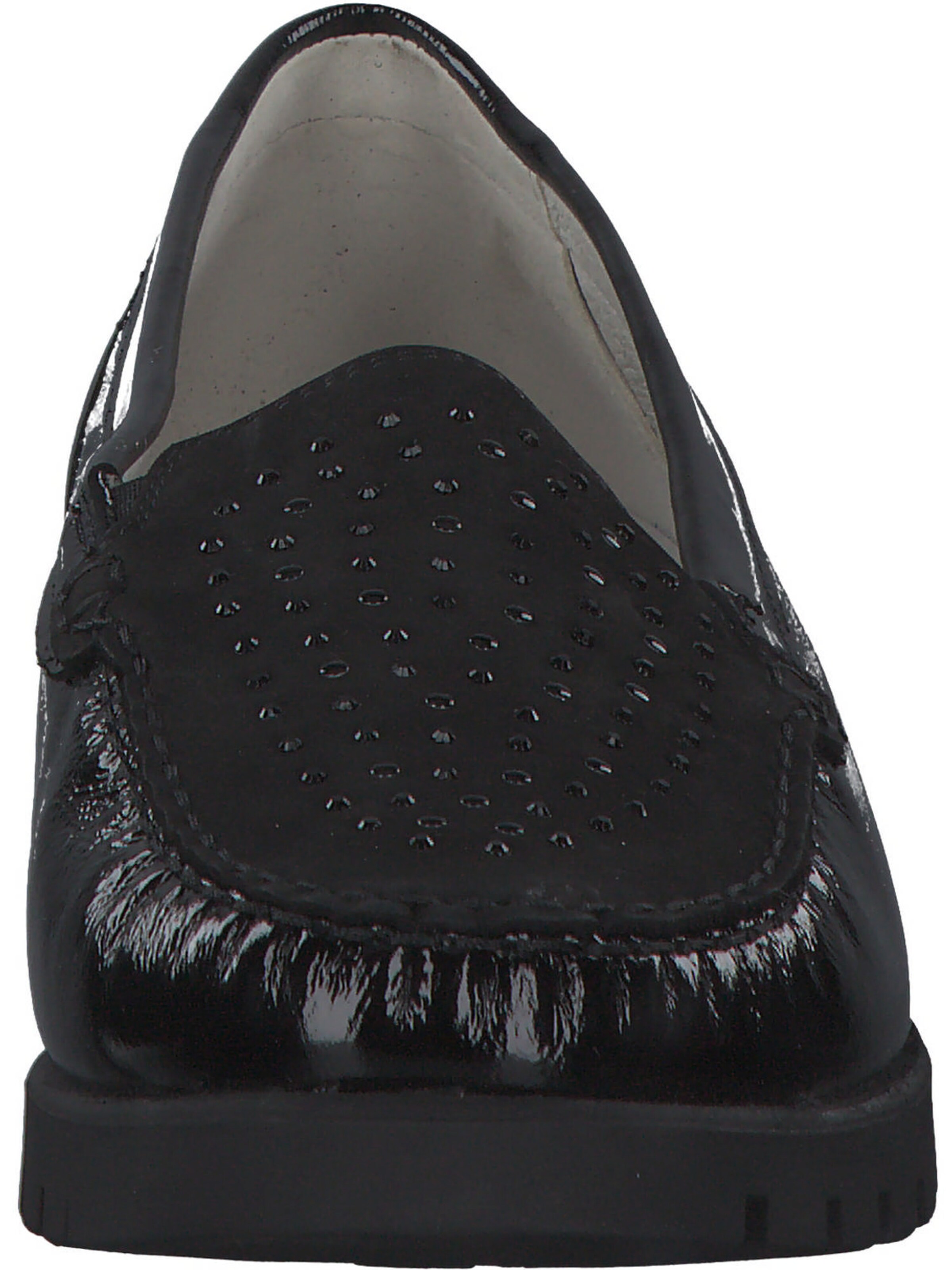 WALDLÄUFER Slipper 'Hegli 549013' in Schwarz