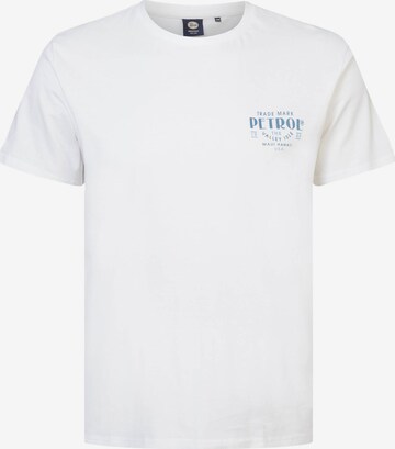 Petrol Industries Shirt in Wit: voorkant