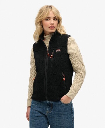 Superdry Жилетка в Черный: спереди