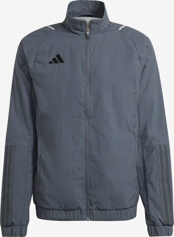 Veste de sport 'Tiro 23' ADIDAS PERFORMANCE en gris : devant