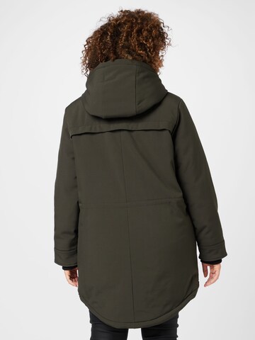 ONLY Carmakoma Between-Seasons Coat 'Maastricht' in Green