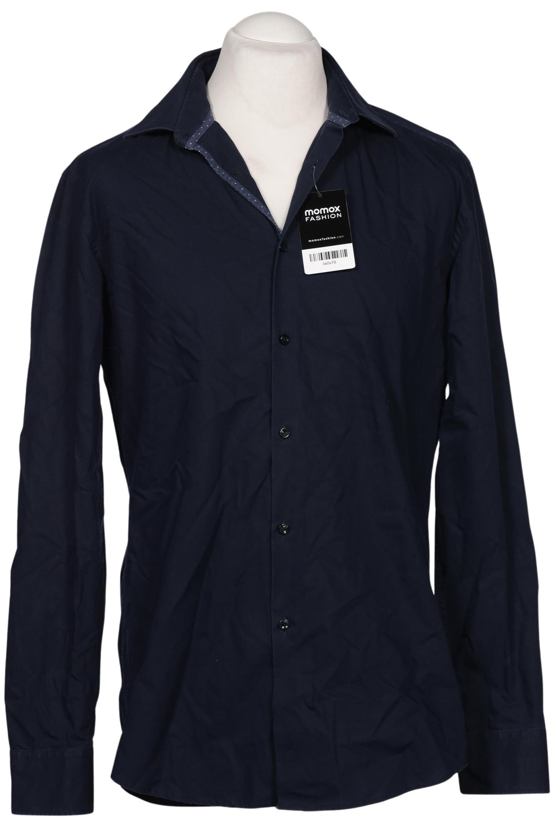 HUGO Button Up Shirt in L in Blue: front