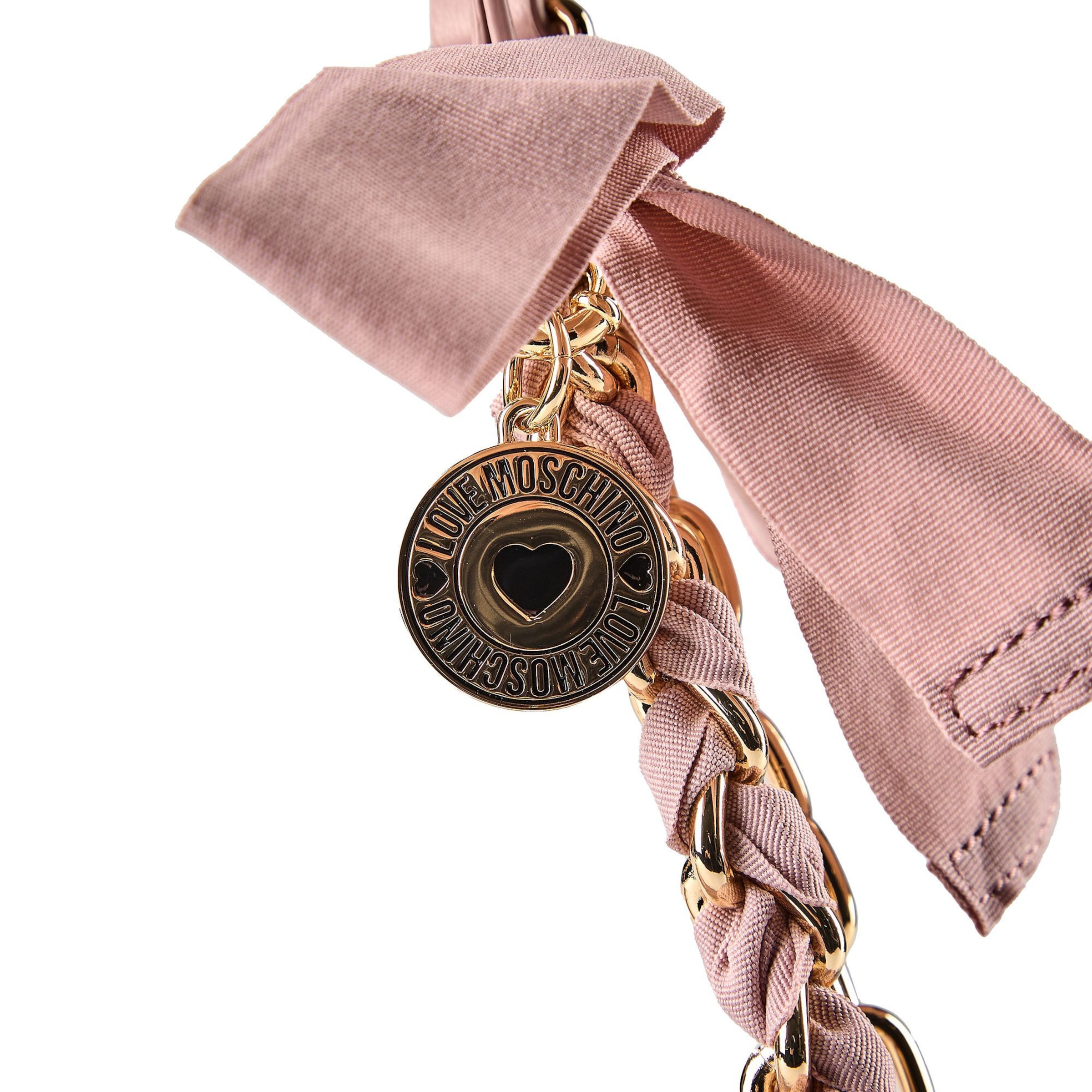 Sac bandoulière 'Frog' Love Moschino en rose