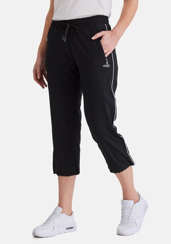 Coupe slim Pantalon 'Stripe' STOOKER WOMEN en noir