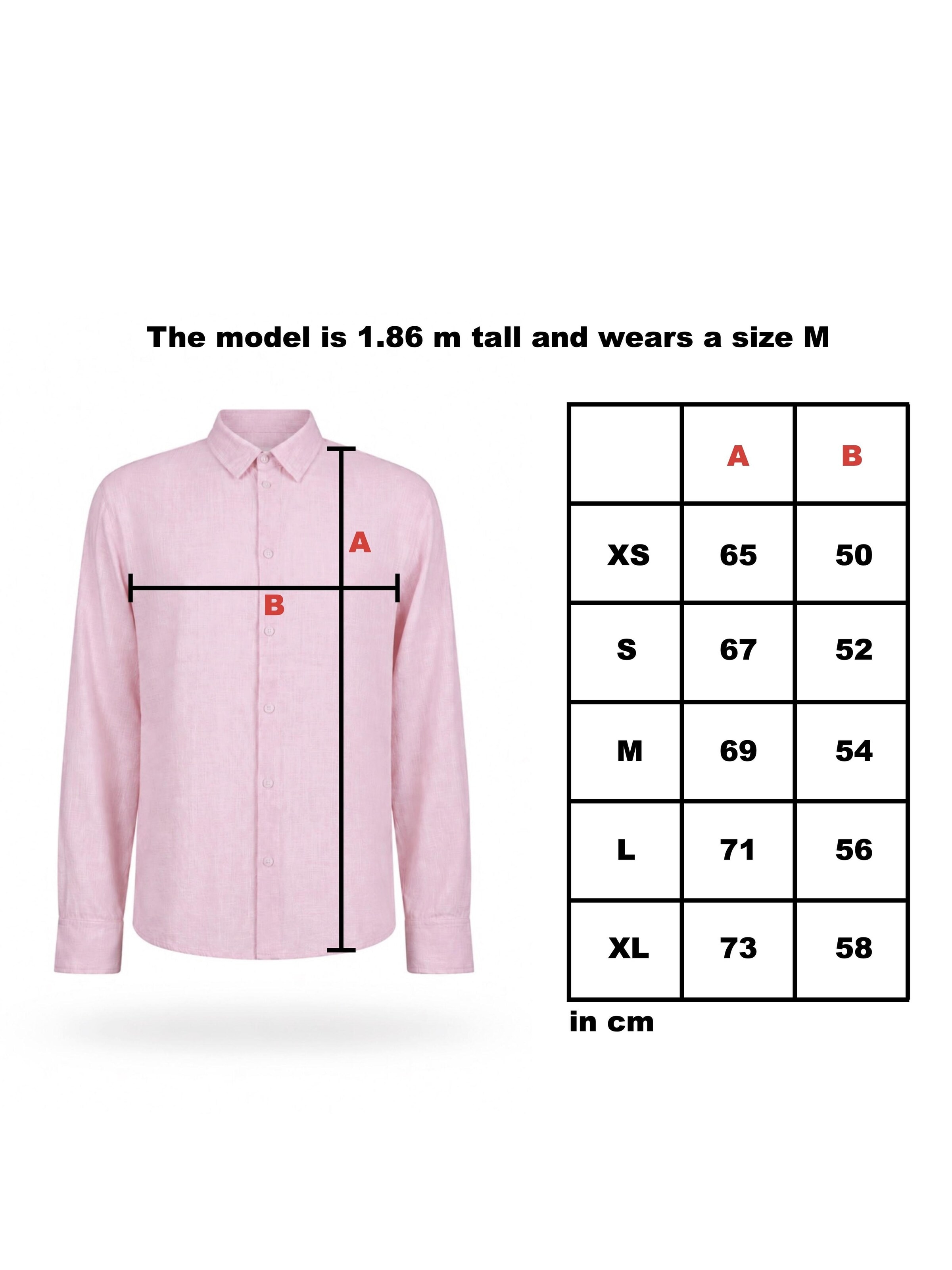 SHAMBLES Regular fit Button Up Shirt in Pink