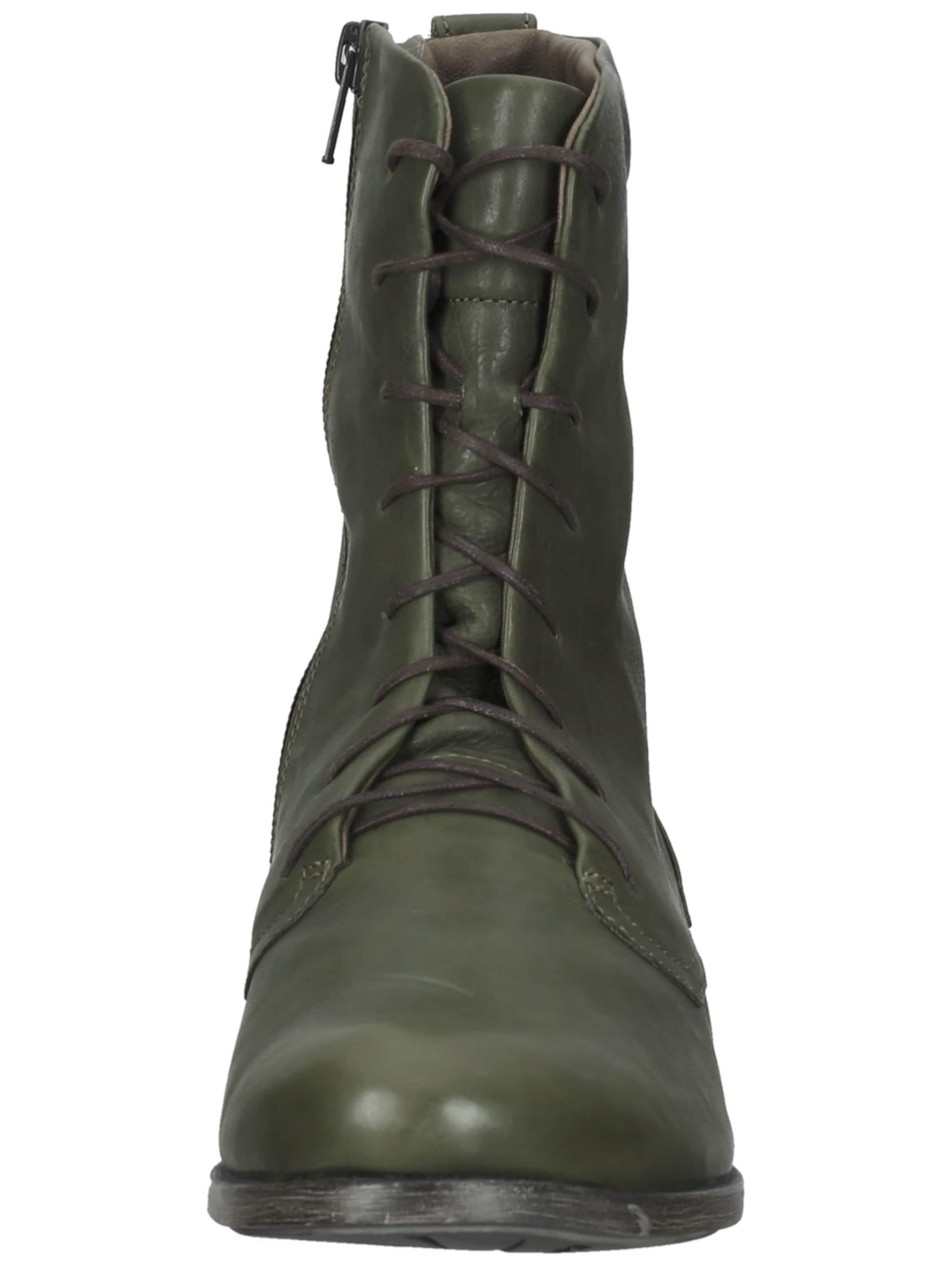 Bottines à lacets THINK! en vert