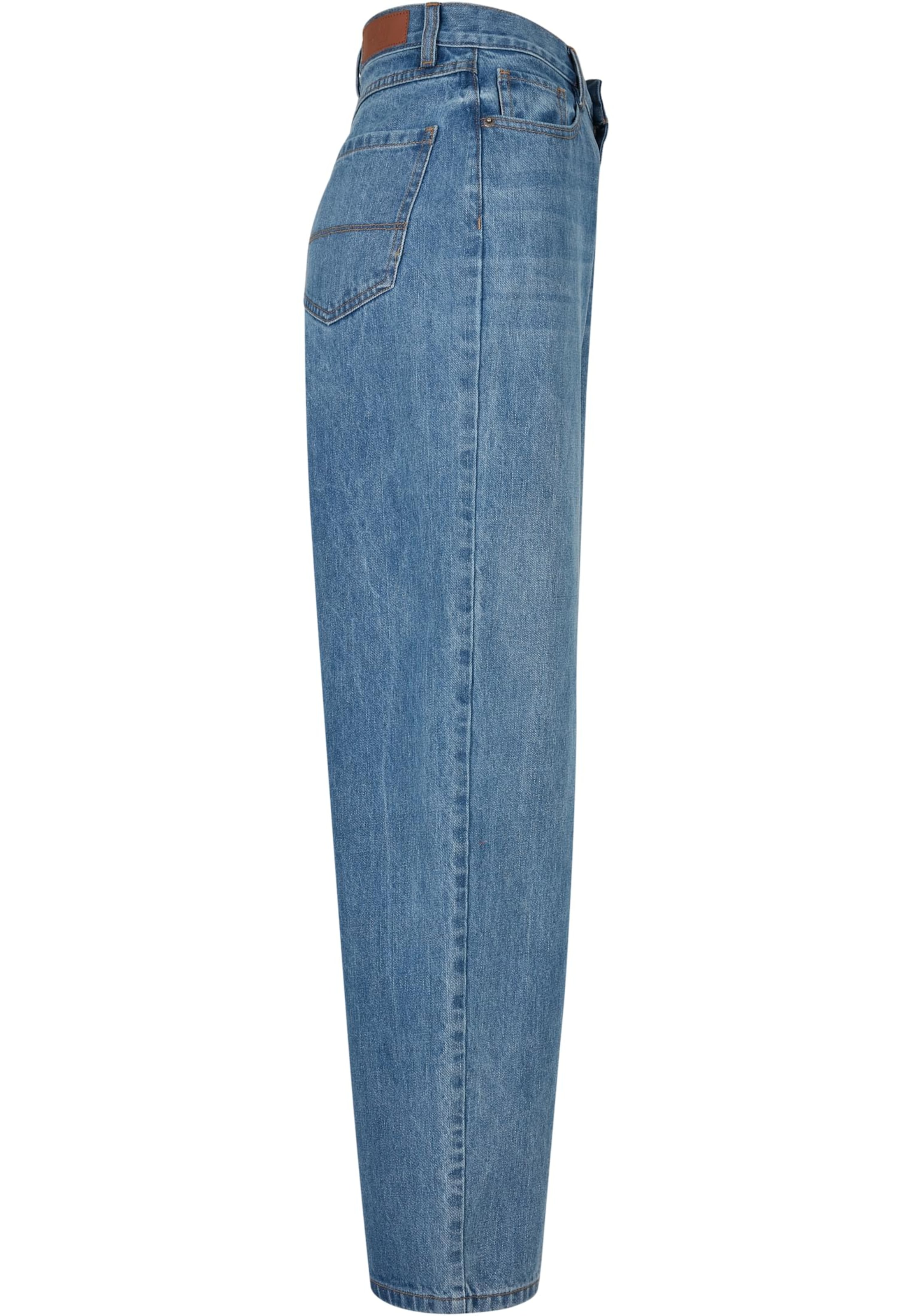Urban Classics Wide leg Jeans in Blue