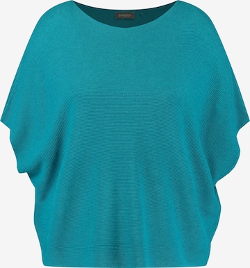 Pull-over SAMOON en bleu : devant