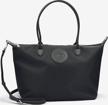 Ateliers Saint Germain Schultertasche 'Etretat' in Schwarz: Vorderseite