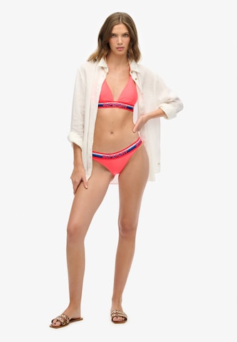 Superdry Bikinihose in Pink