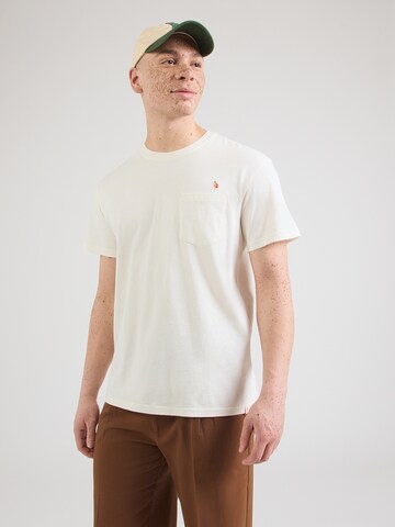 Revolution T-Shirt in Weiß: Vorderseite